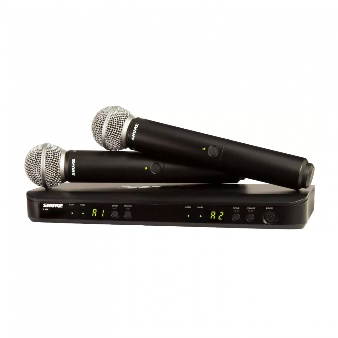 SHURE BLX288E/SM58 M17 вокальная радиосистема в Новосибирской области