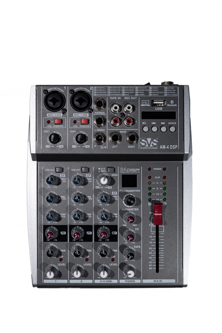 SVS Audiotechnik mixers AM-4 DSP Аналоговый микшерный пульт, 4-канала в Новосибирской области