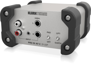 Klark Teknik DI 22P пассивный стерео директ-бокс в Новосибирской области